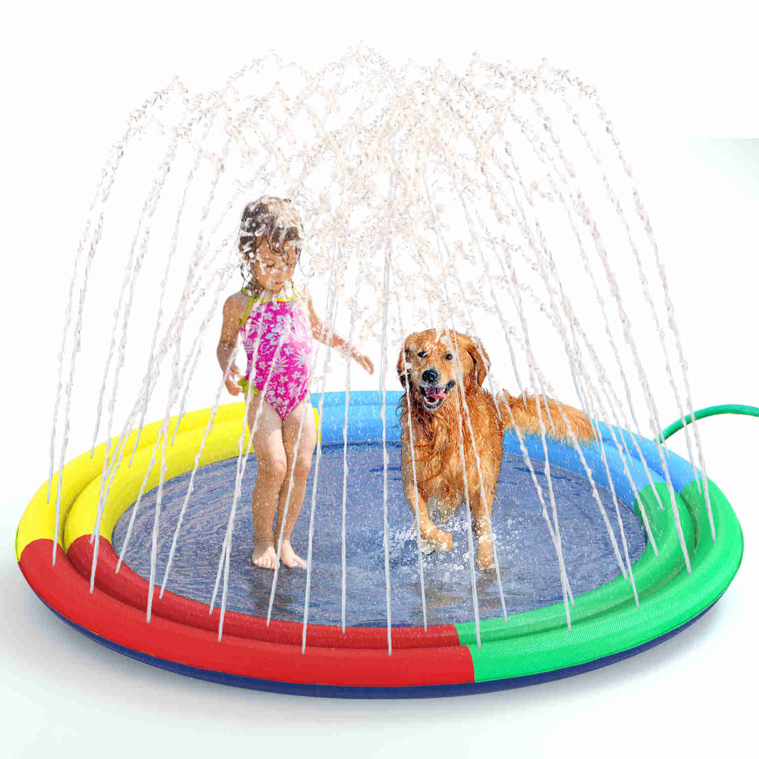 Thickened Splash Water Mat for Dogs, Summer Water Toy for Dogs, 1 Pack –  Petsoft