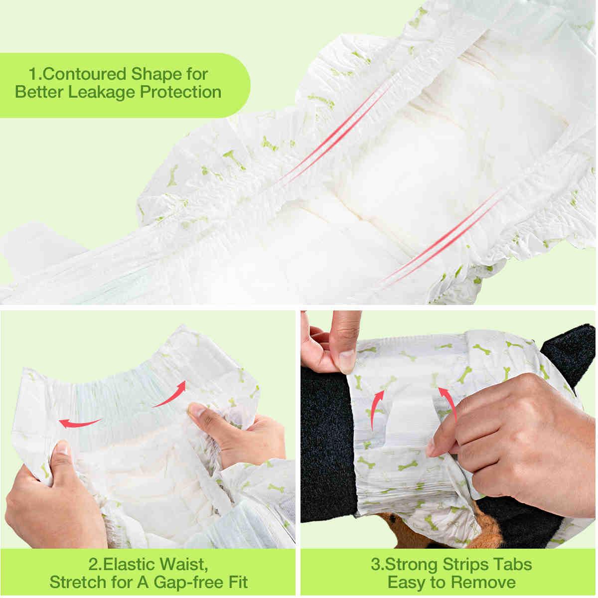 Disposable Female Puppy Dog Diaper