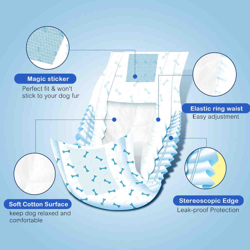 Disposable Male Dog Diapers