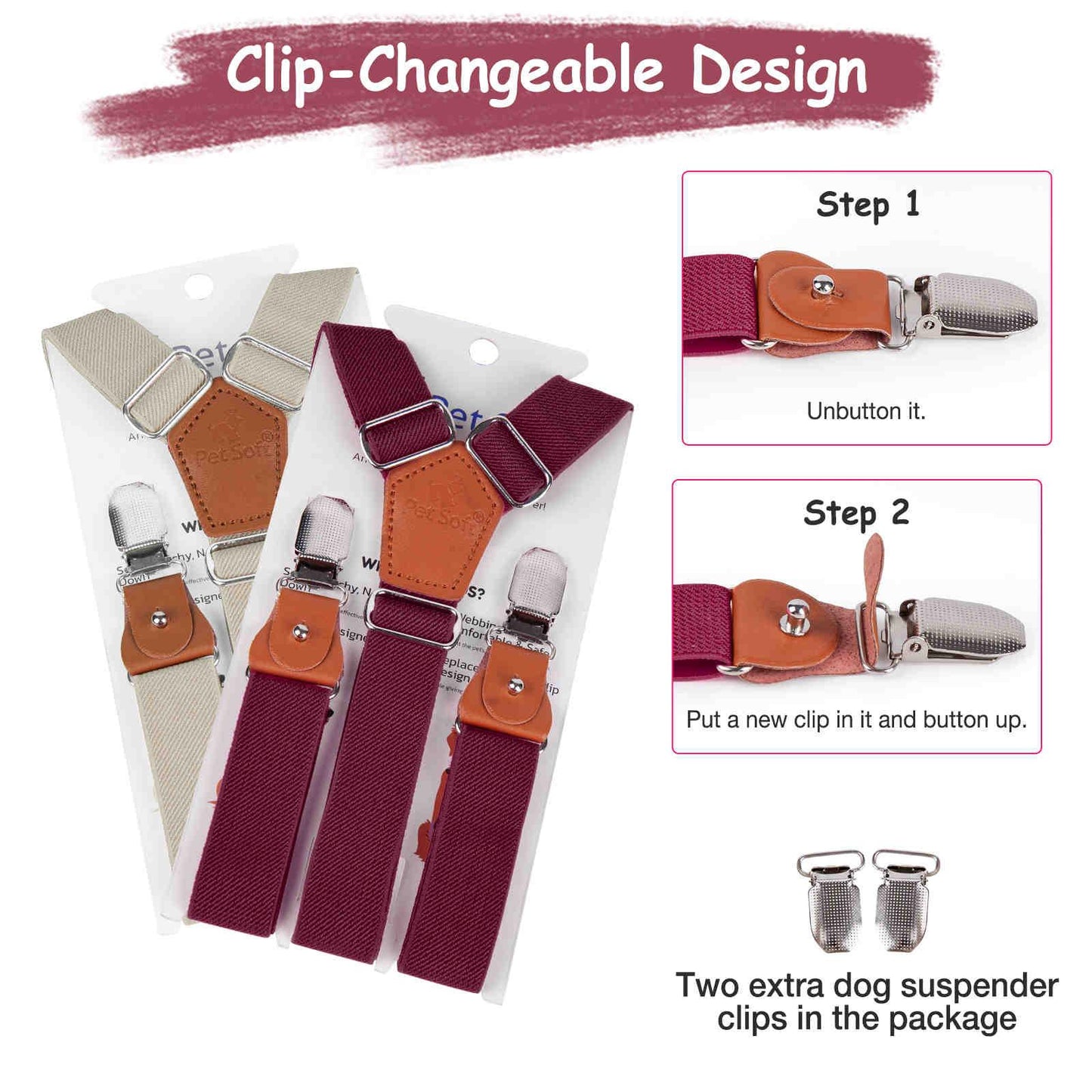 Dog Diaper Keeper For Male Dog And Female Dog Diapers