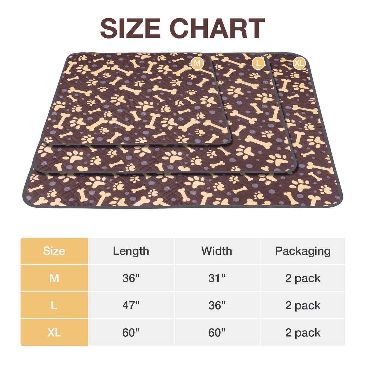 Washable Dog Pee Pads
