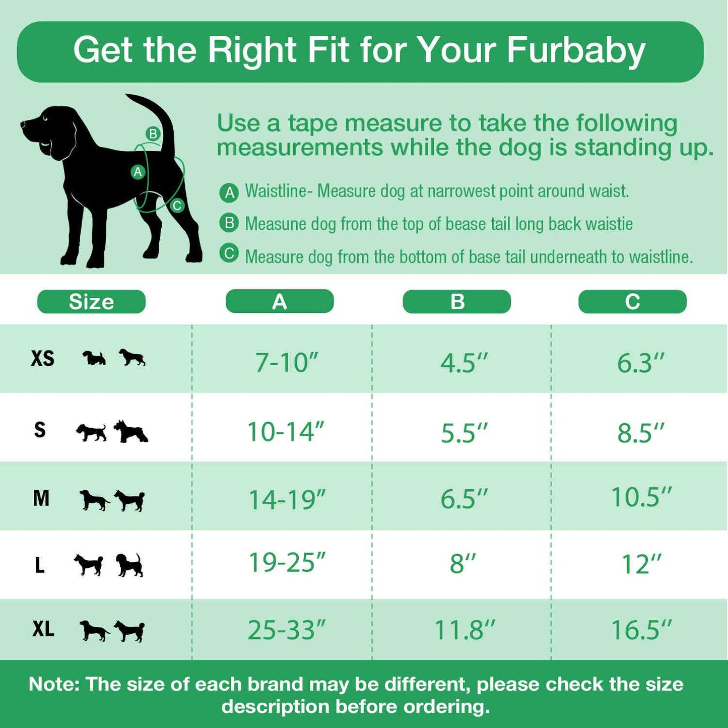 Washable Female Dog Diapers, Reusable Doggy Diapers