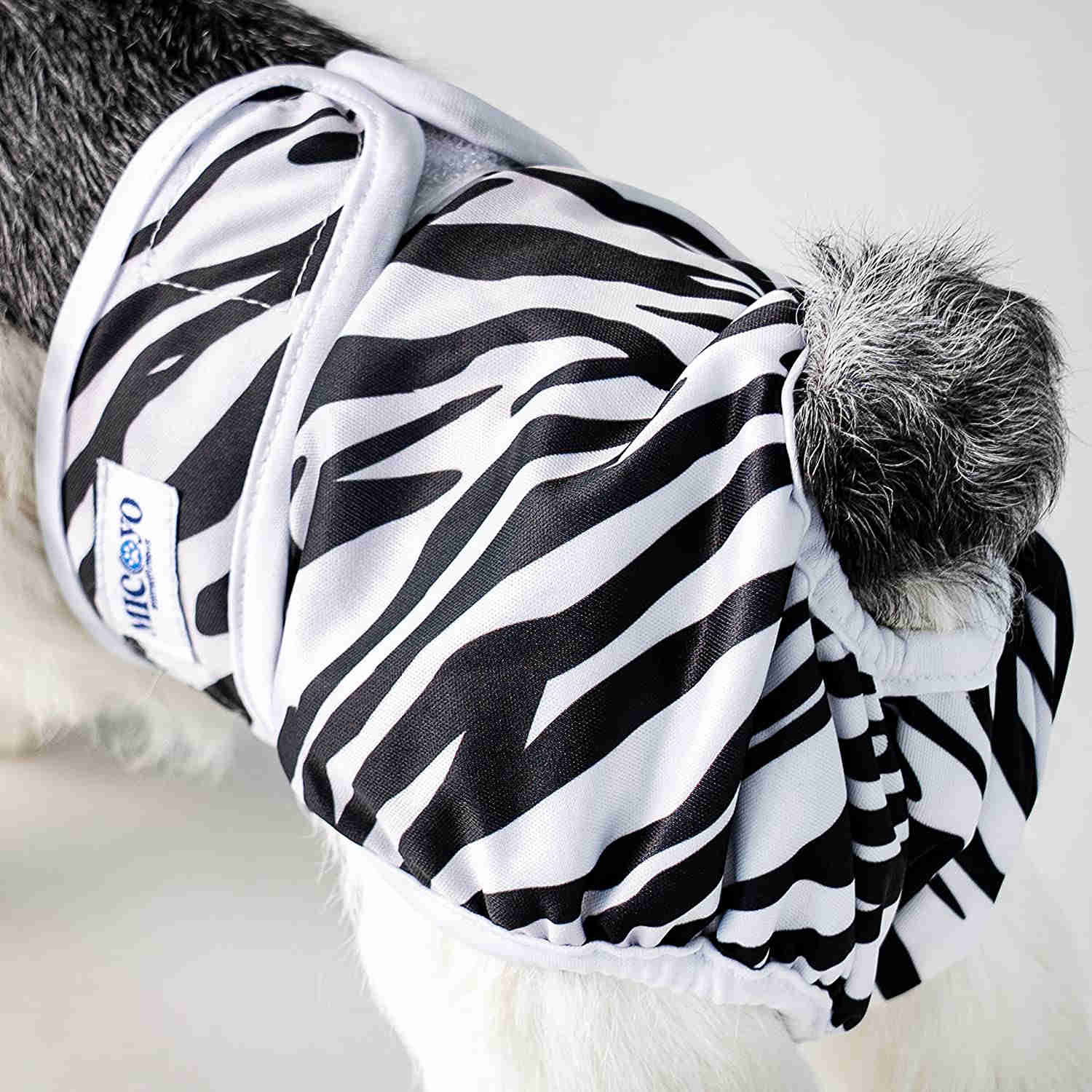 Washable Female Dog Diapers, Reusable Doggy Diapers, 3 Pack (Grassland)