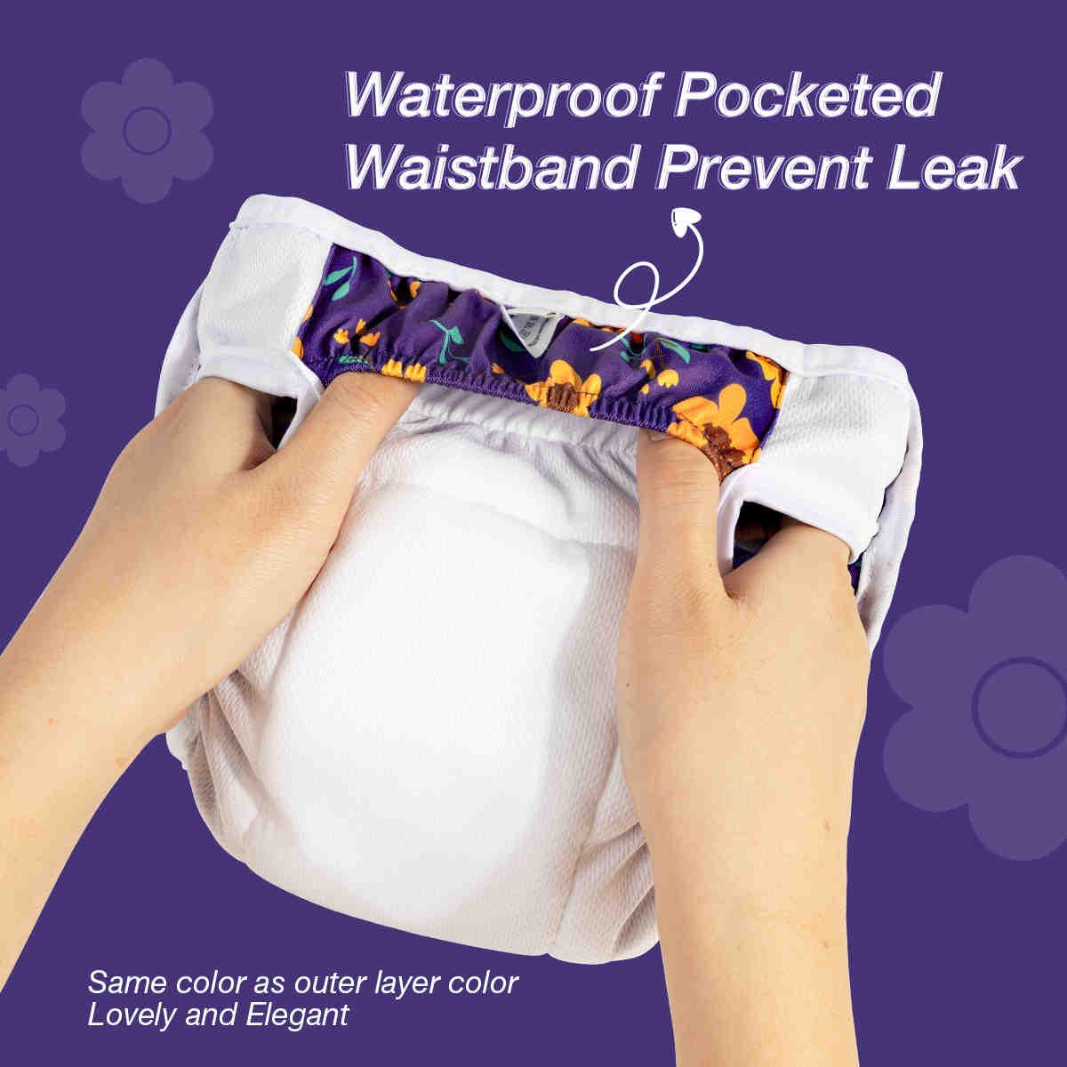 Washable Female Dog Diapers, Reusable Doggy Diapers