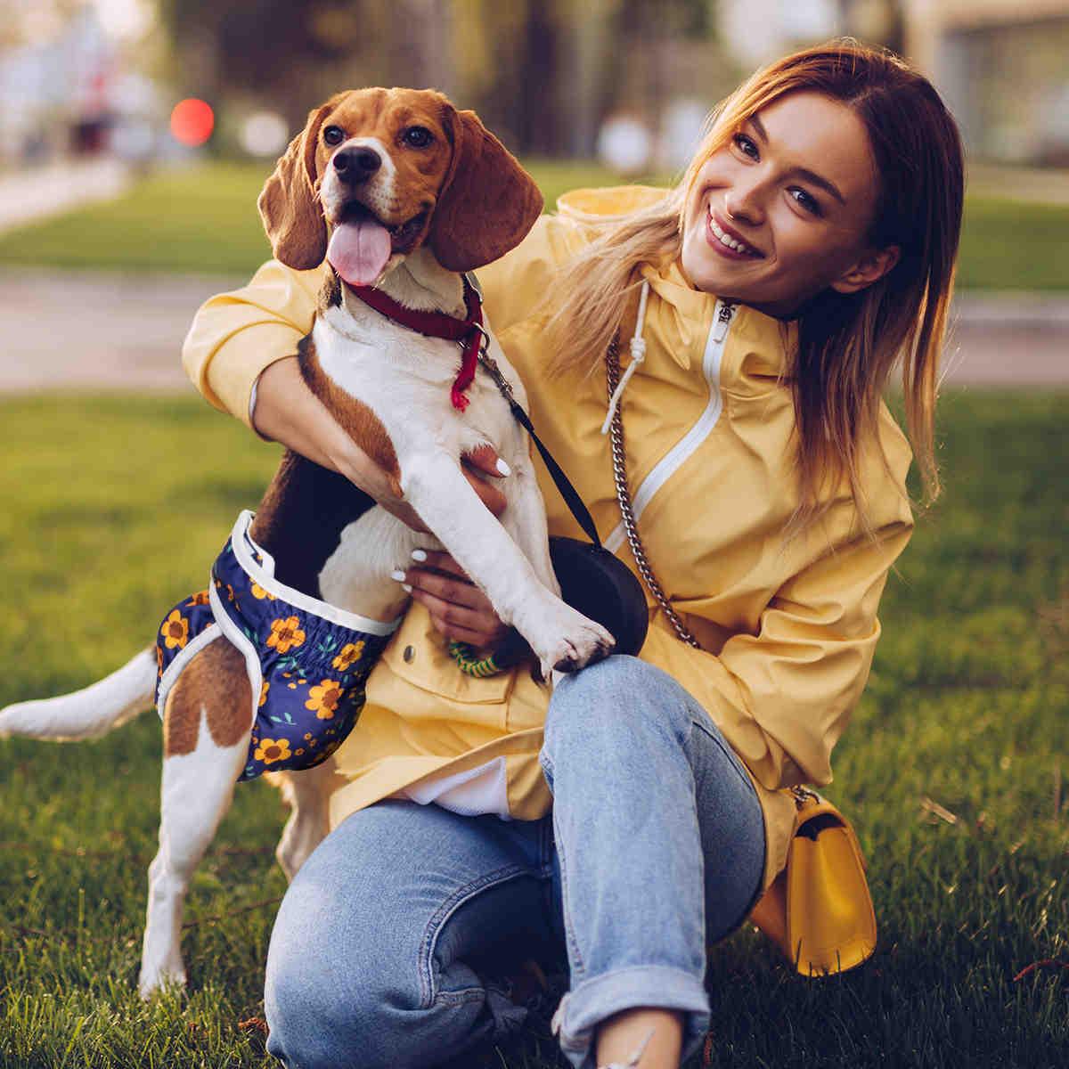 Washable Female Dog Diapers, Reusable Doggy Diapers