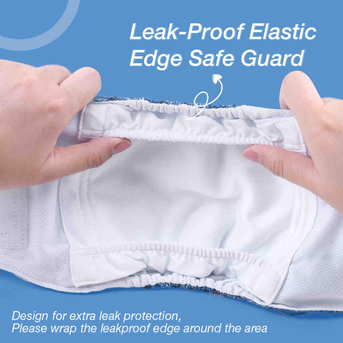 Washable Male Dog Diapers, Reusable Doggy Diapers