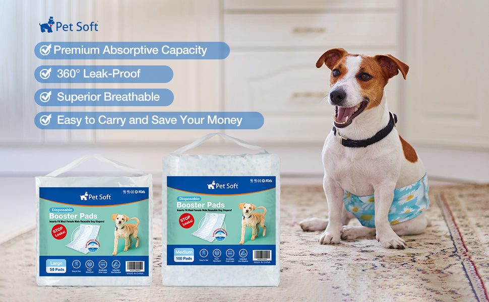 Disposable dog diaper liners