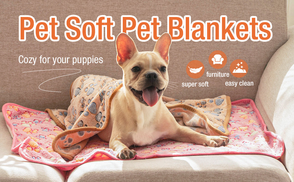 Pet soft pet blankets