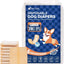 Pet Soft Male Dog Wraps - Disposable Dog Dipaers Male Wetness Indicator, Ultra Absorbent Puppy Diapers for Excitable Urination or Incontinence, 50pcs Small