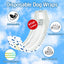 Pet Soft Male Dog Diapers - Disposable Male Dog Wraps Wetness Indicator, Puppy Diapers Male for Excitable Urination or Incontinence, 50pcs XSmall