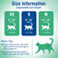 Disposable Cat Diapers, Adjustable Foam Tail Hole, Green, 24 Pcs, 1 Pack