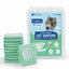 Disposable Cat Diapers, Adjustable Foam Tail Hole, Green, 24 Pcs, 1 Pack