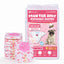 Disposable Female Dog Diaper, Adjustable Tail Hole with Wetness Indicator, Red, 1 Pack