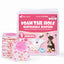 Disposable Female Dog Diaper, Adjustable Tail Hole with Wetness Indicator, Red, 1 Pack