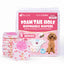 Disposable Female Dog Diaper, Adjustable Tail Hole with Wetness Indicator, Red, 1 Pack