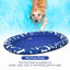 Dog Float Raft - Inflatable Dog Swimming Float for Summer, Blue Bone, 1 Pack