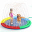 Double-Ring Thickened Splash Water Mat for Dogs, Summer Fun Water Toys for Dogs, 1 Pack