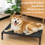 Cool Elevated Dog Bed with Washable Breathable Mesh, 1 Pack