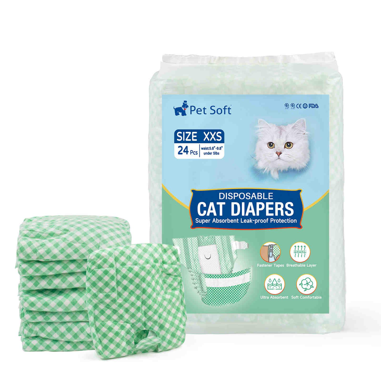 Disposable 2024 cat diapers