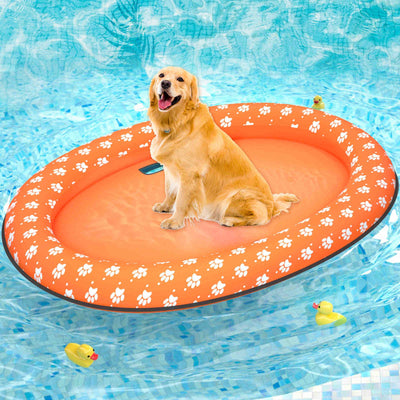 Dog Float Raft - Inflatable Dog Swimming Float for Summer
