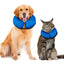 Inflatable Dog Collars-Adjustable Collars for dogs and Cats, 1 Pack (Blue) - PetsoftInflatable Dog Collars-Adjustable Collars for dogs and Cats, 1 Pack (Blue)