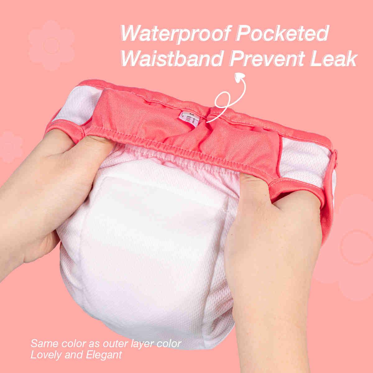 Pocketed best sale waistband diaper